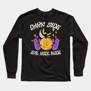 Demonic BTC Halloween Long Sleeve T-Shirt